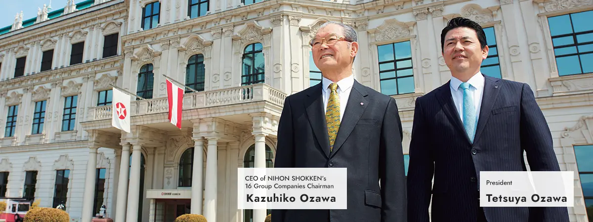 Chairman Kazuhiko Ozawa & President Kenji Ozawa
