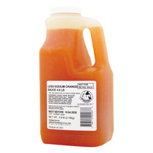 Less Sodium Orange Sauce