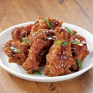 Crispy Korean Soy Garlic Chicken Wing