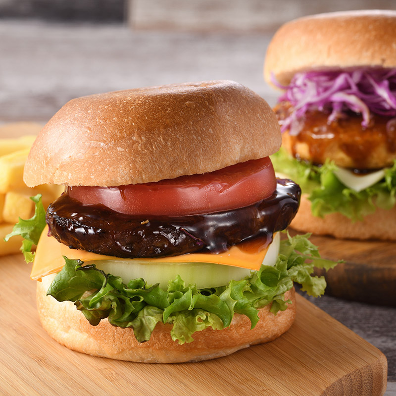Korean Fried Chicken Burger