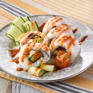 Spicy Sriracha Sushi Rolls